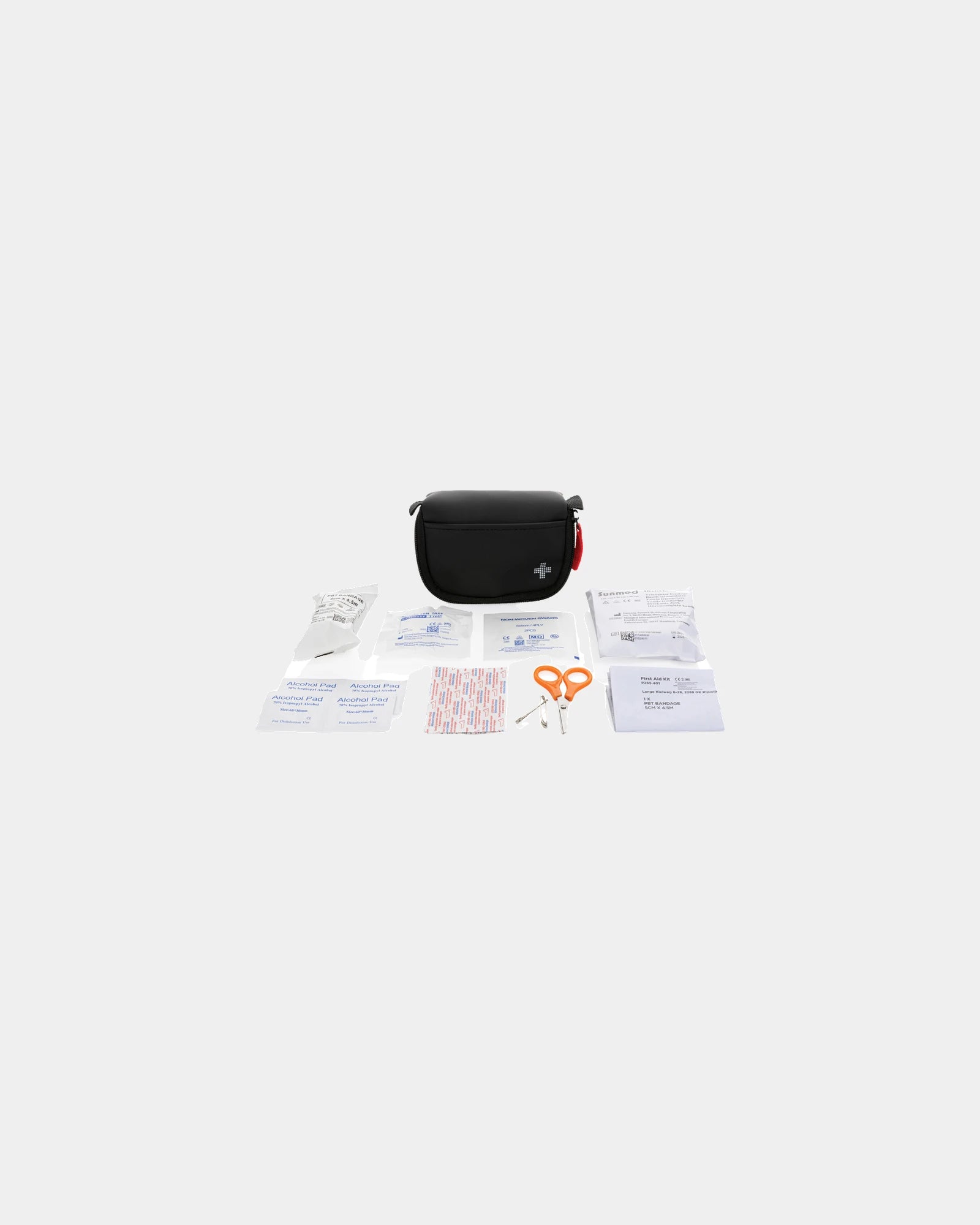 Kit primo soccorso PU riciclato nabuck da personalizzare